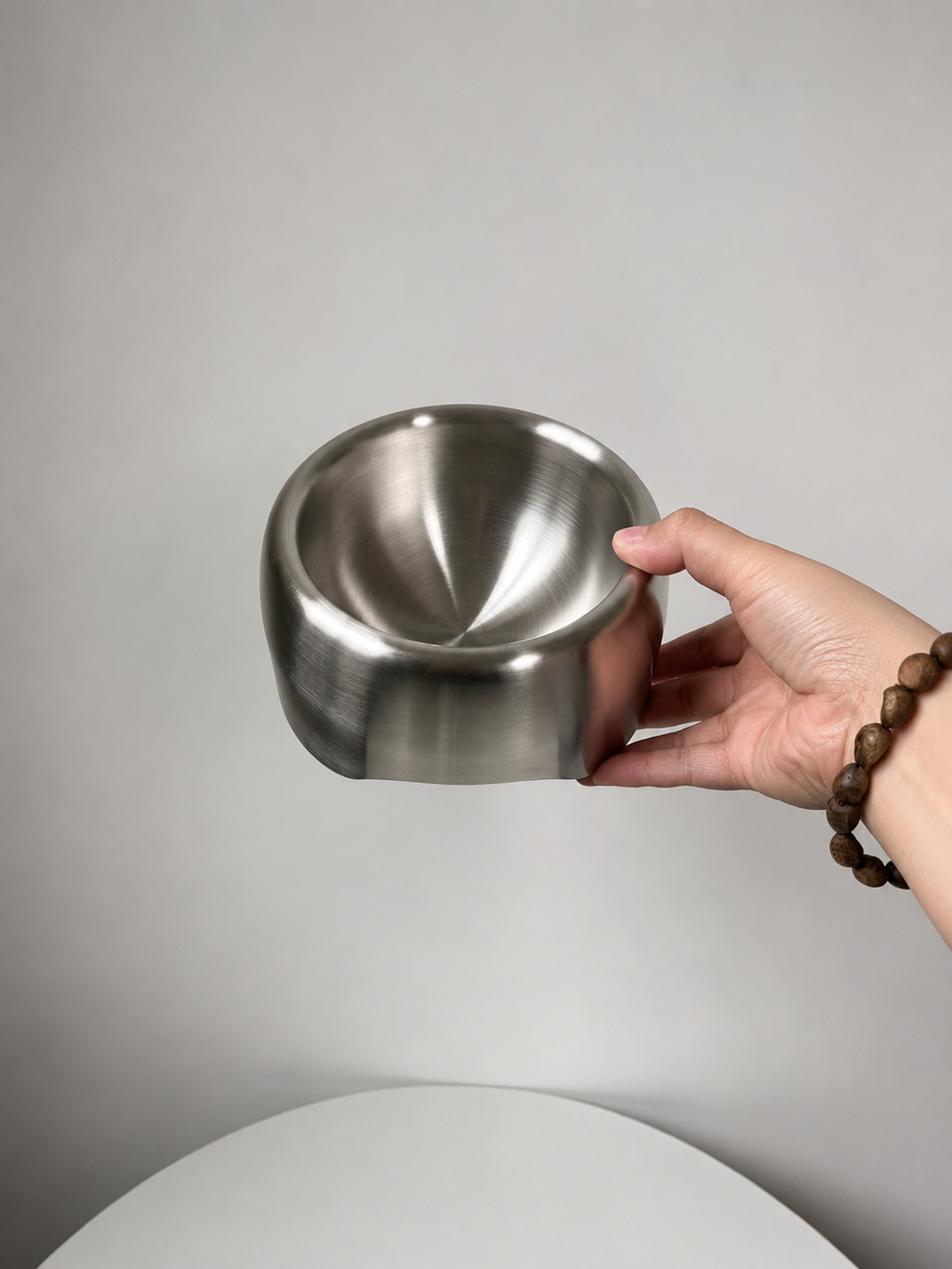 18/10 Stainless Steel Pet Bowl | Thickened One-Piece Feeding Bowl for Cats & Dogs