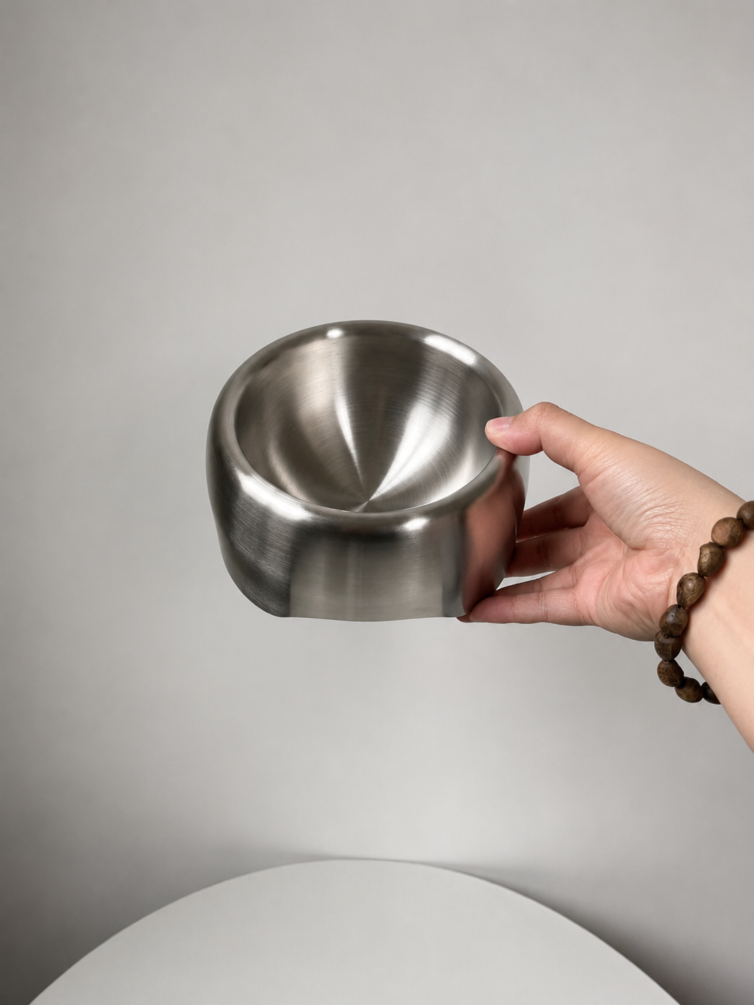 18/10 Stainless Steel Pet Bowl | Thickened One-Piece Feeding Bowl for Cats & Dogs