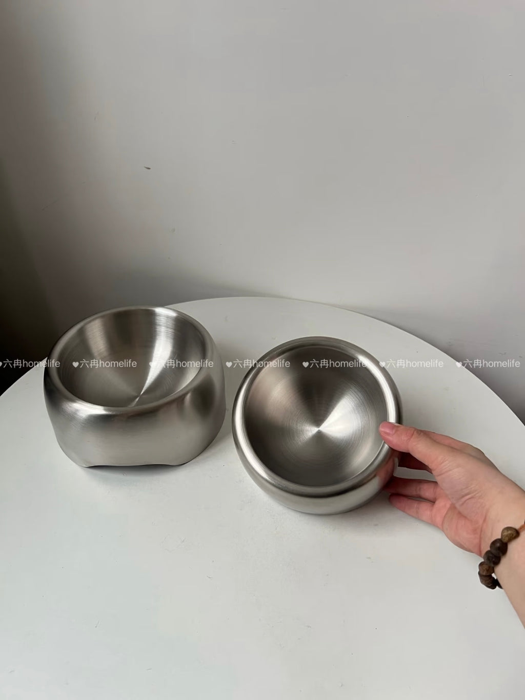 18/10 Stainless Steel Pet Bowl | Thickened One-Piece Feeding Bowl for Cats & Dogs